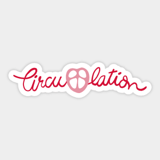 Circulation 03 Sticker